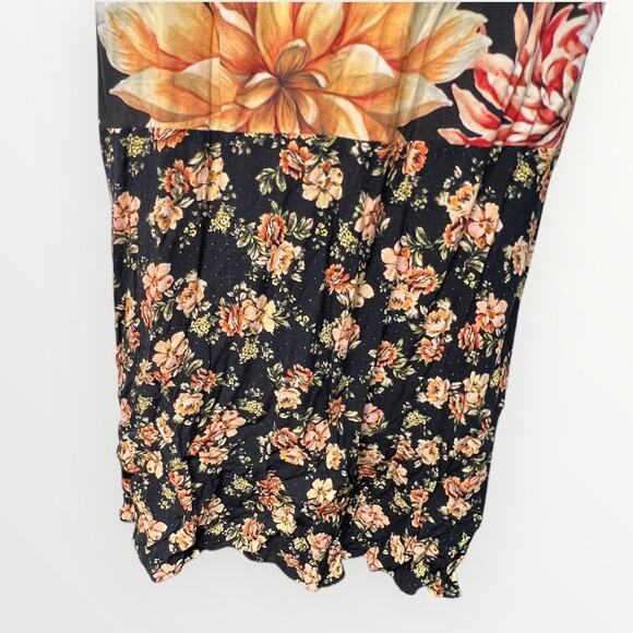 Maaji Glorious Garden Moonbow Maxi Kimono Swim Coverup Tropical Size M Floral - Picture 7 of 16